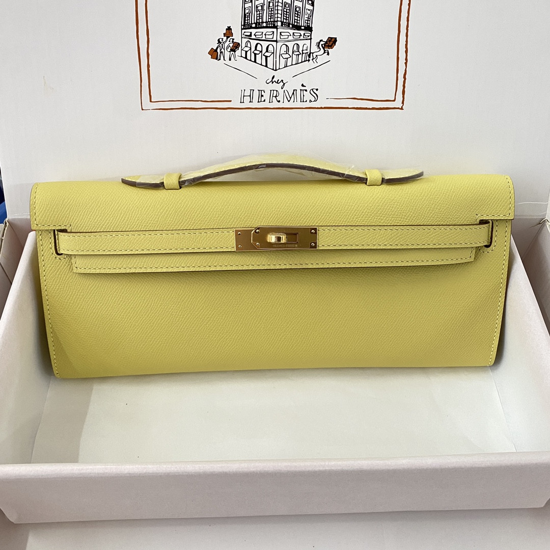 H**mes kelly cut 31cm epsom leather