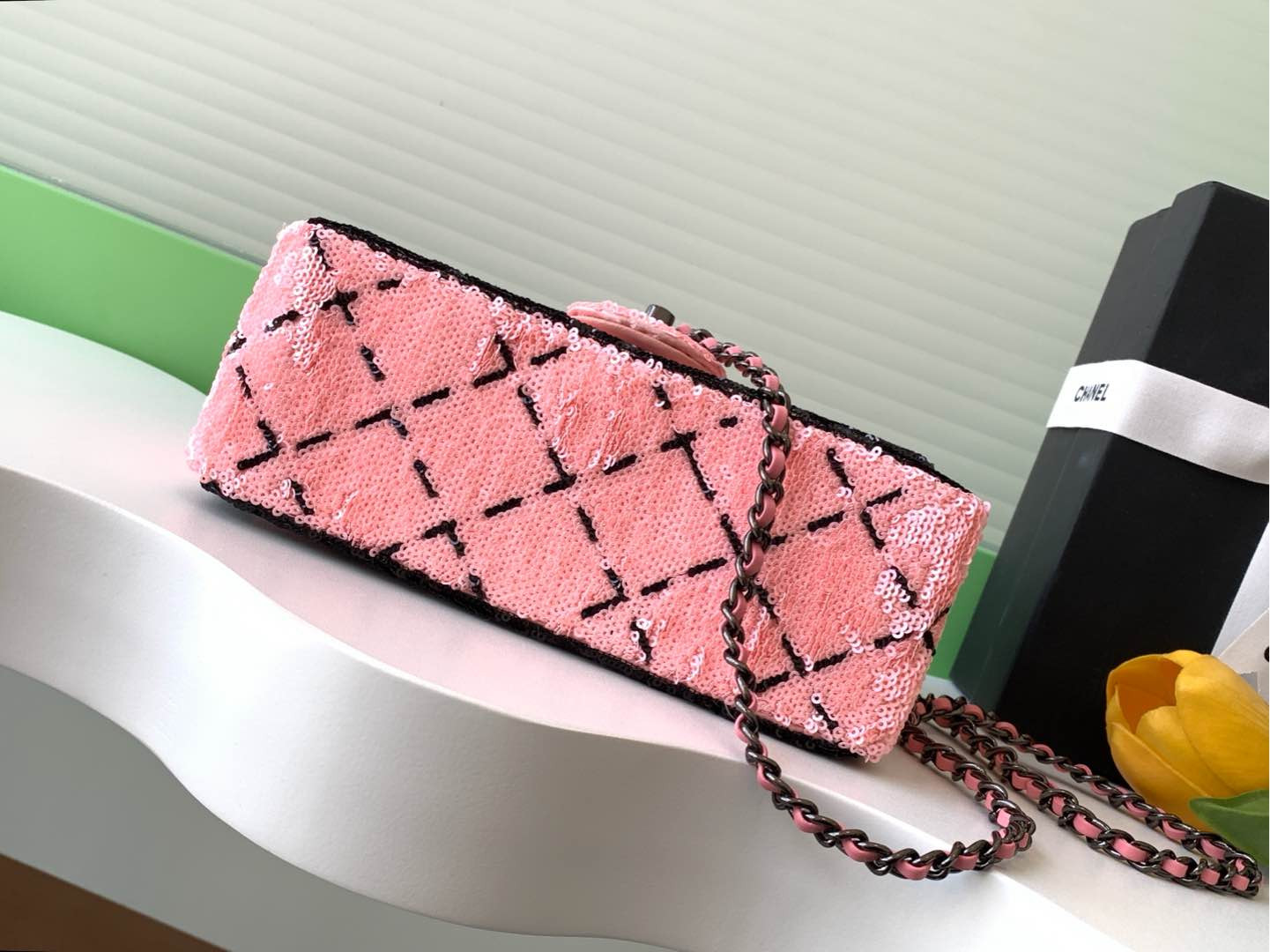 Ch*el flap bag 20cm