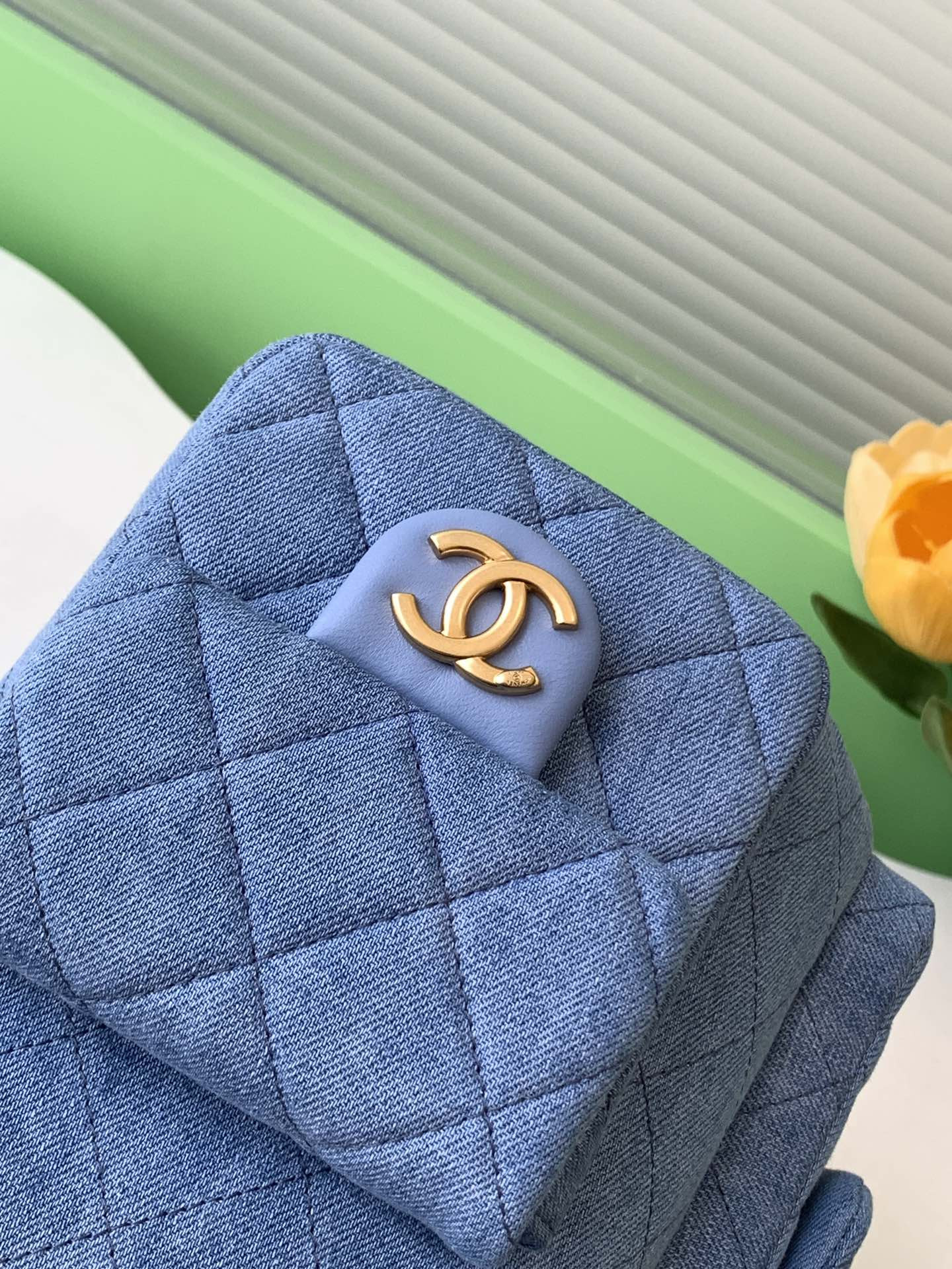 Ch*el backpack 24.5x18x8cm