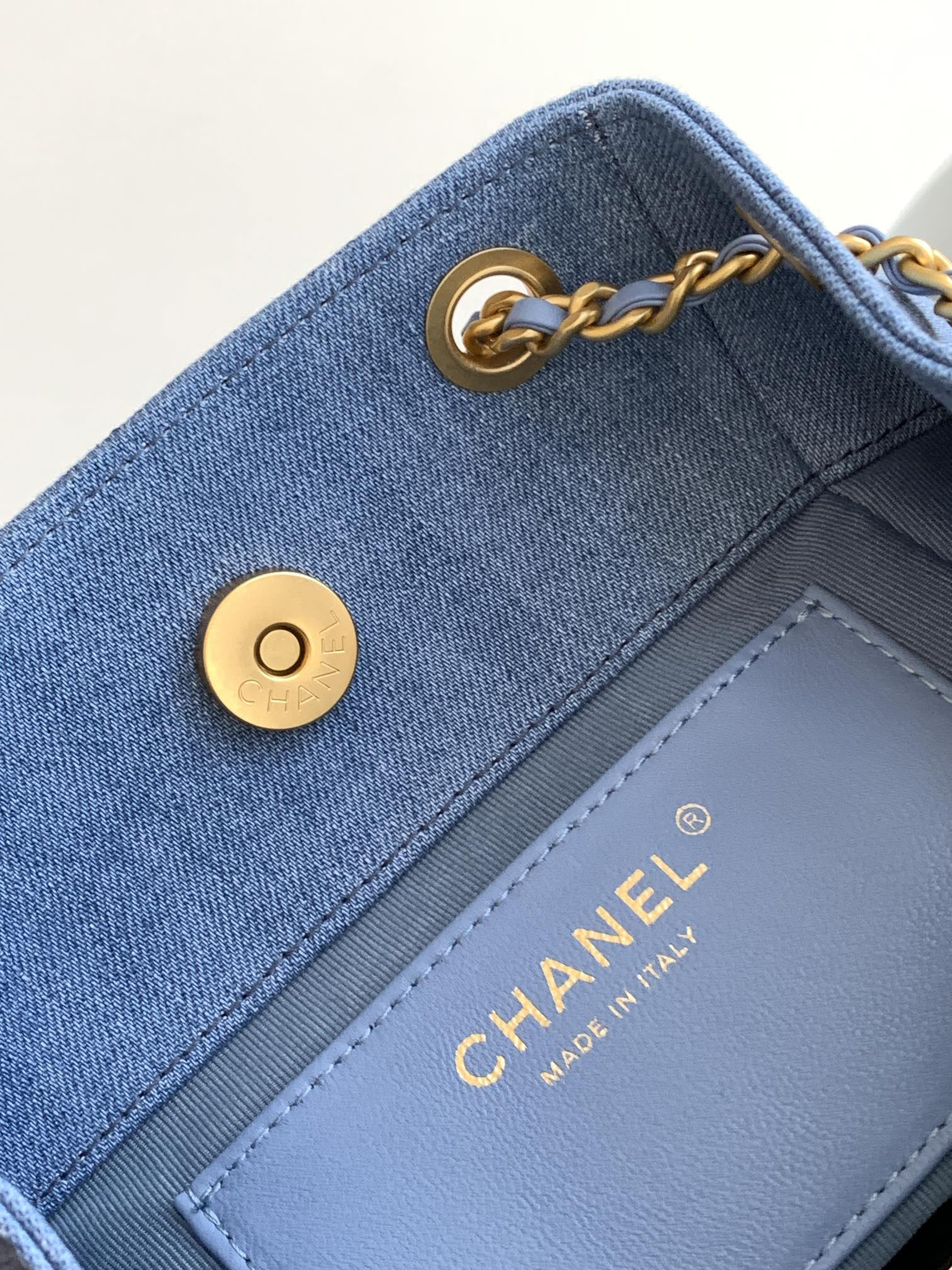 Ch*el backpack 24.5x18x8cm