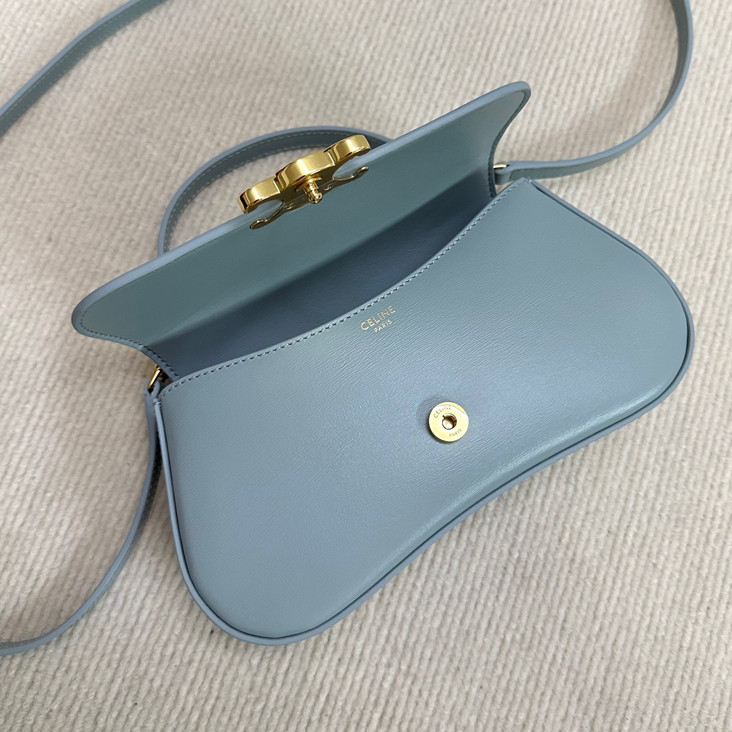 Ce**e teen Ce**e lola in shiny calfskin 20x11.5x5cm