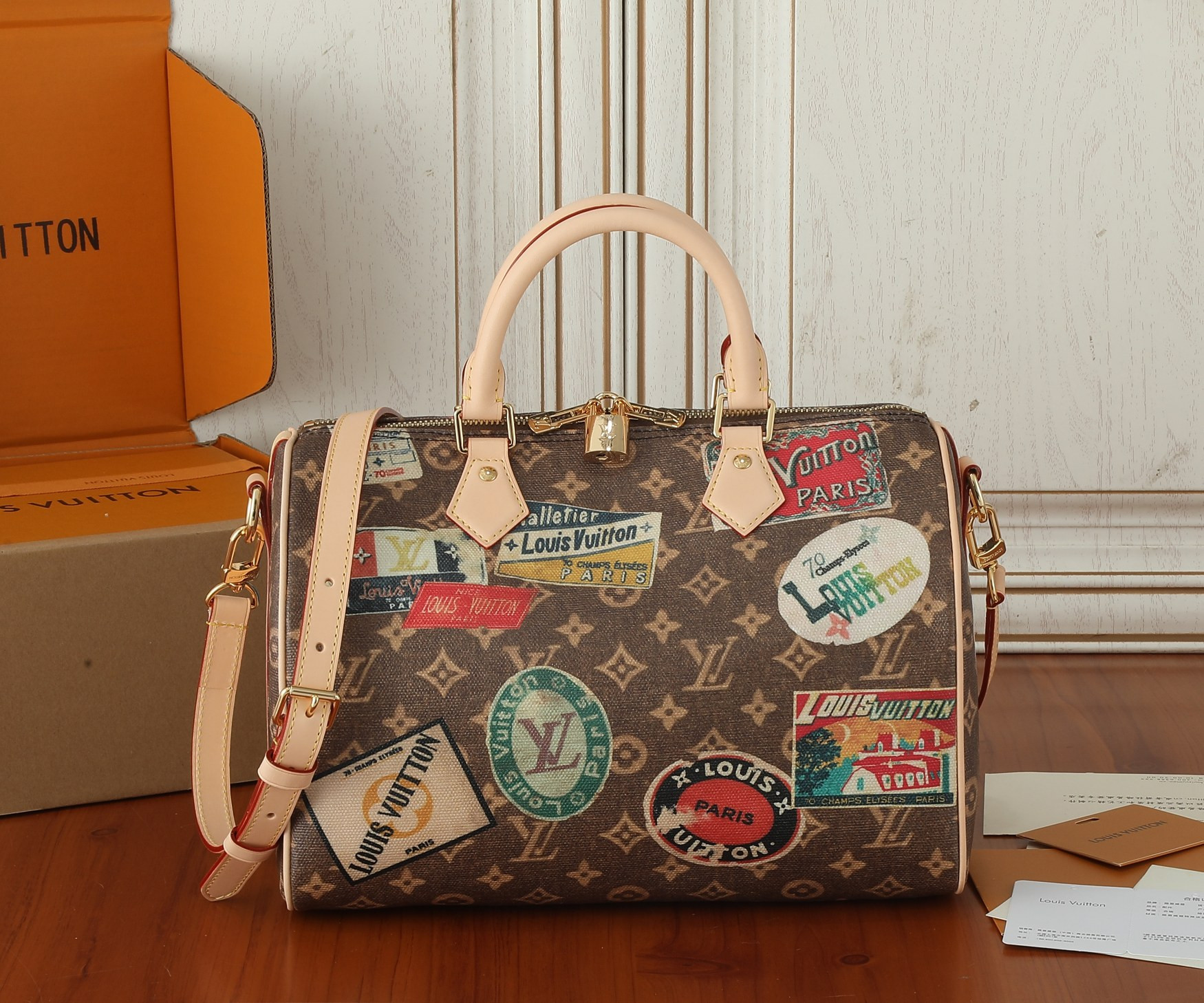 LV Speedy Bandoulière 30 M47087 30 x 21 x 17 cm