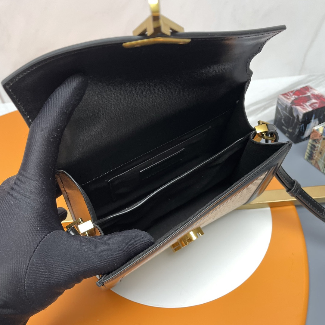 Y*L cassandra mini top handle bag 20x16x7.5cm