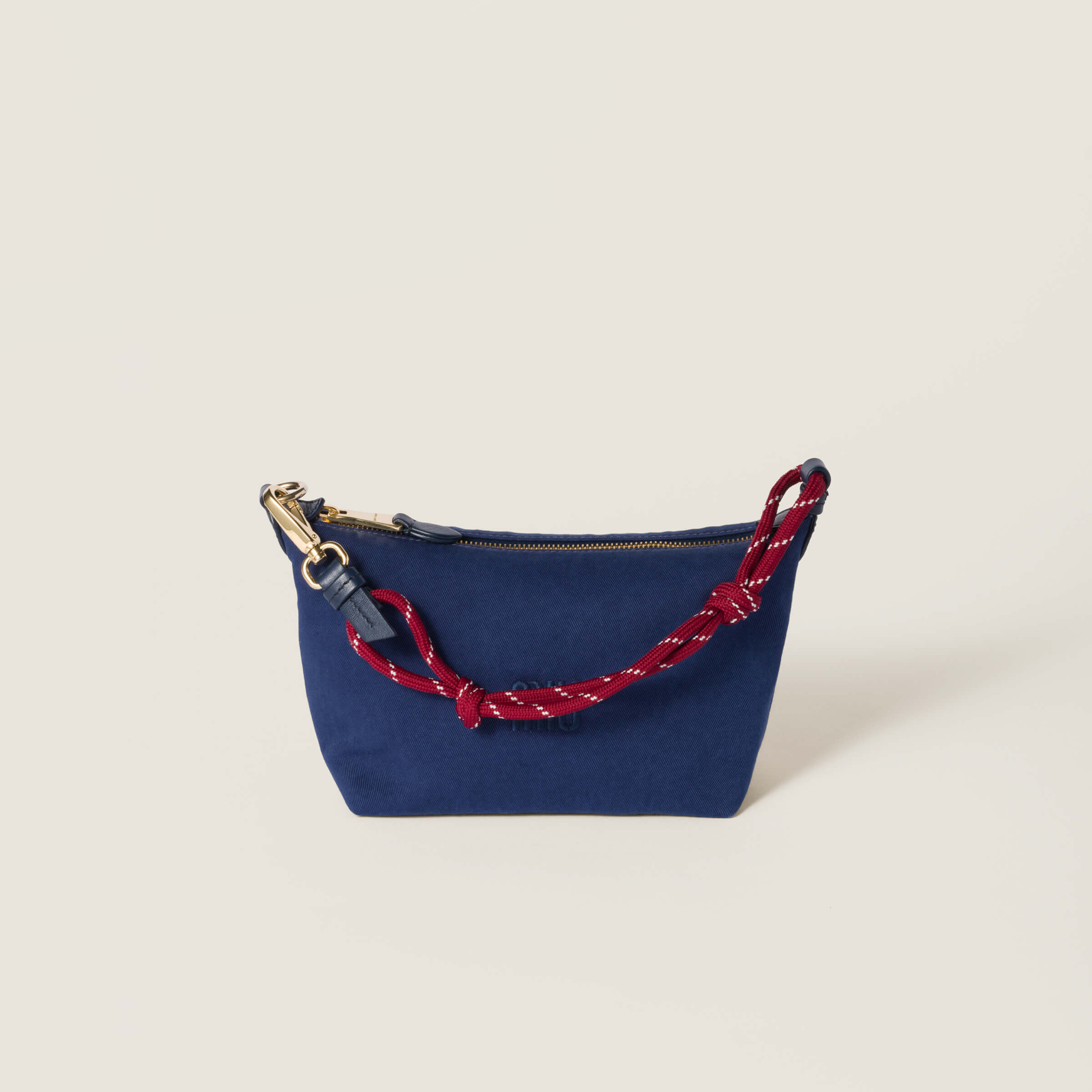 Miu Miu Gabardine pouch 14x18.5x10cm