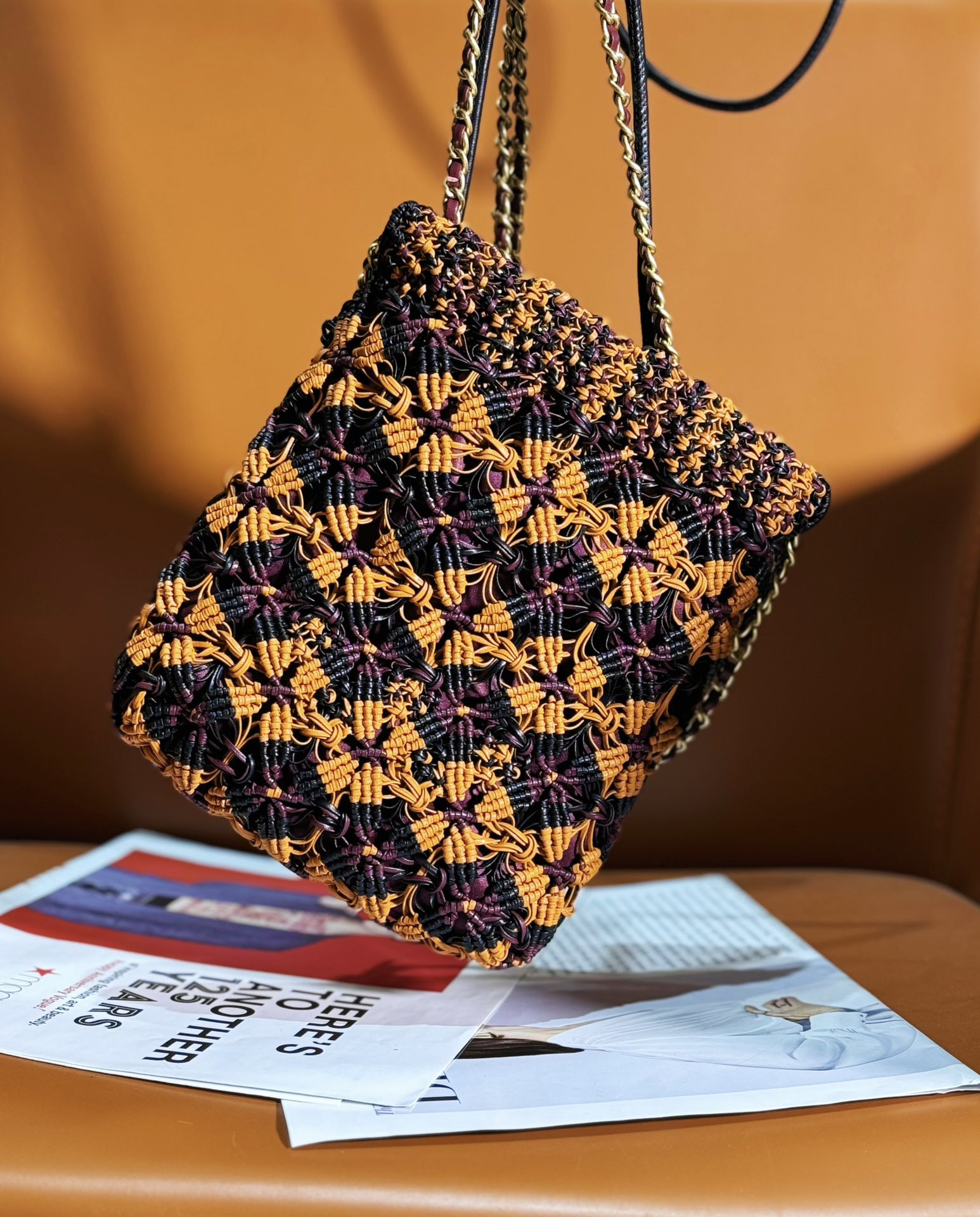 Ch*el 22 mini handbag 23x18.5x6cm