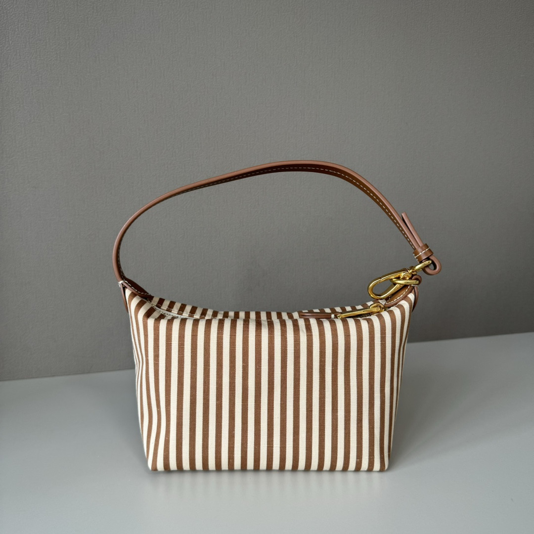 Miu Miu Jacquard fabric pouch with logo 14x18.5x10cm