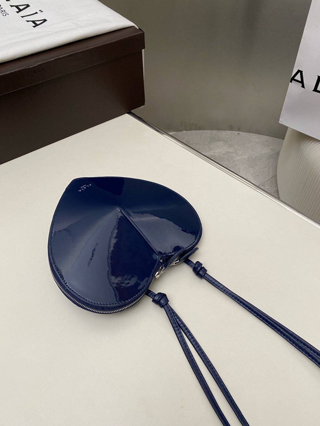 ALAÏA Le Coeur Heart Bag 18.5x20.5x5cm