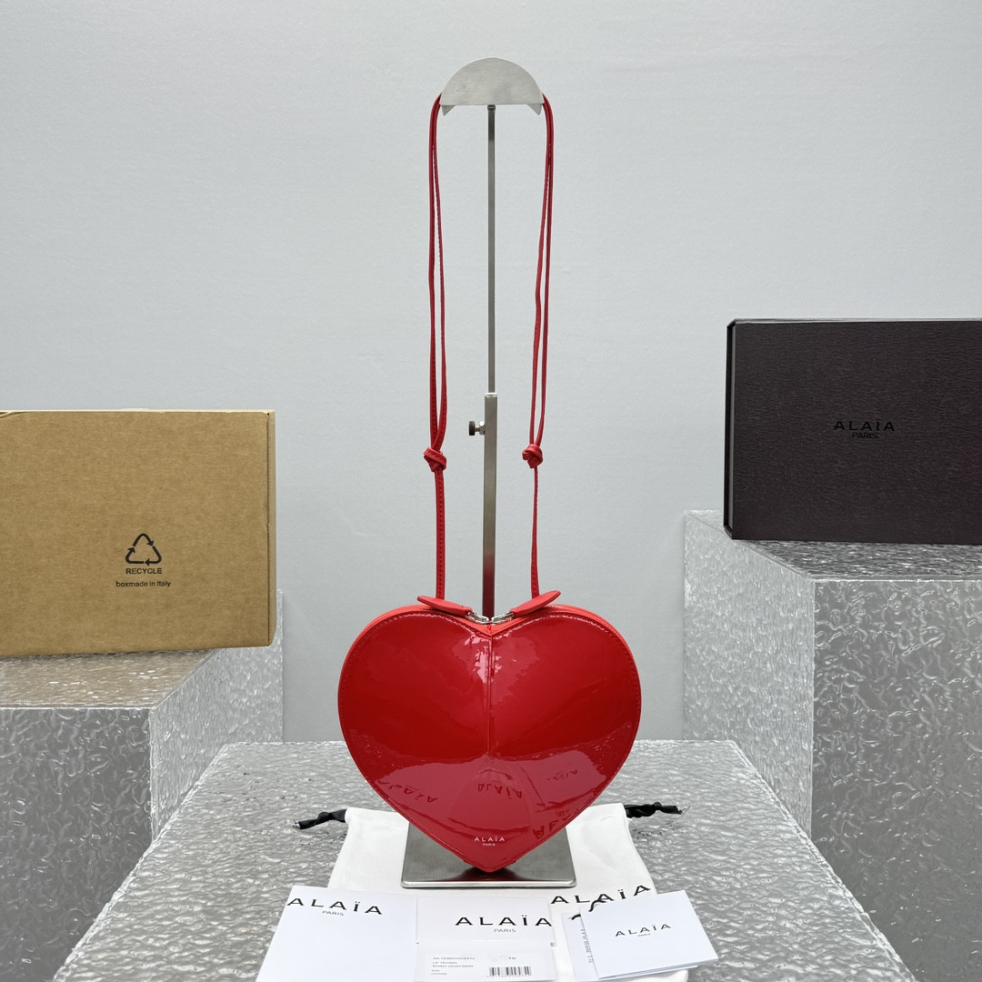 ALAÏA Le Coeur Heart Bag 18.5x20.5x5cm
