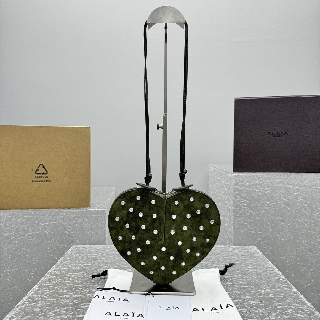 ALAÏA Le Coeur Heart Bag 18.5x20.5x5cm