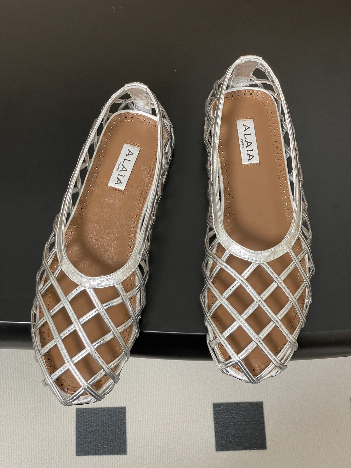 UA Alaïa CAGE BALLET FLATS(Customized Size 7-10 days production time)