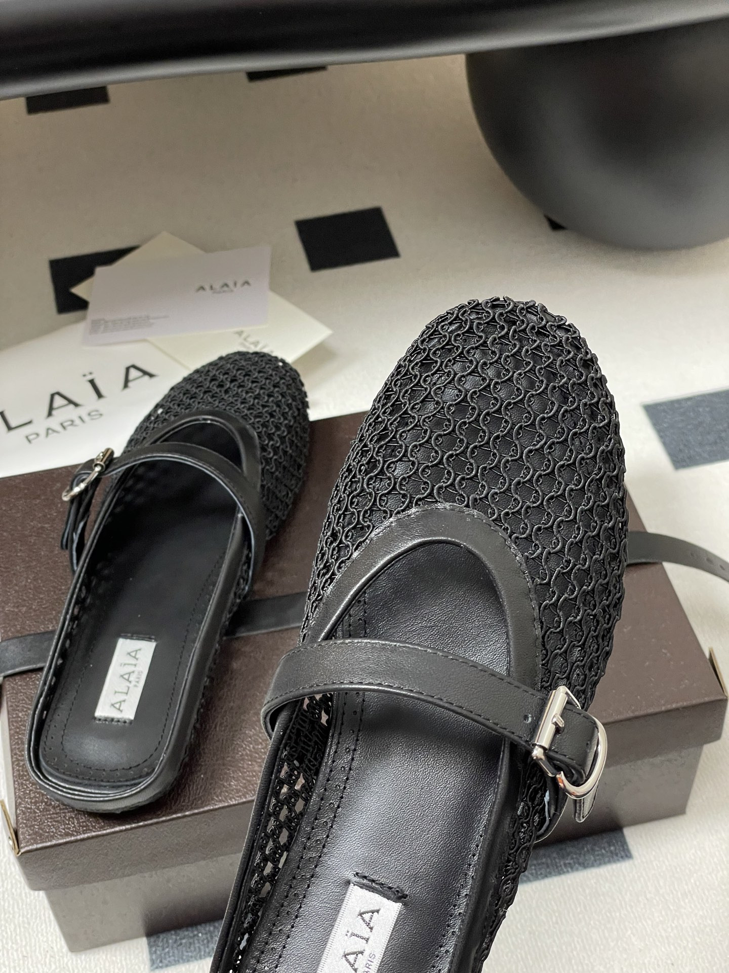 UA Alaia Flat Mules(Customized Size 7-10 days production time)