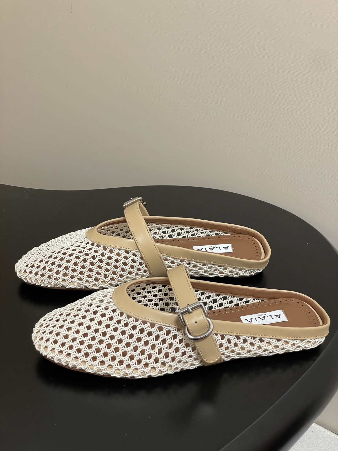 UA Alaia Flat Mules(Customized Size 7-10 days production time)
