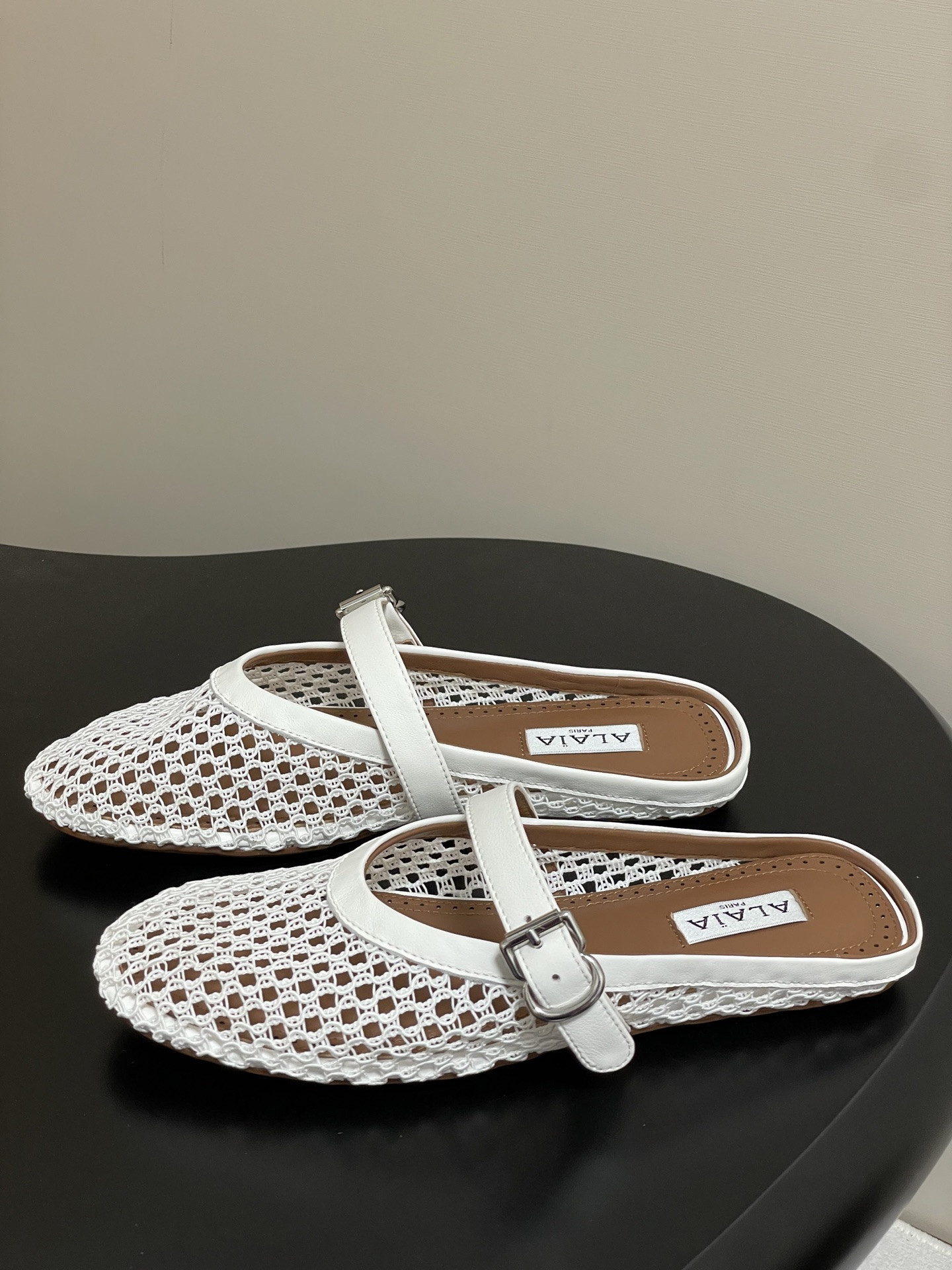 UA Alaia Flat Mules(Customized Size 7-10 days production time)