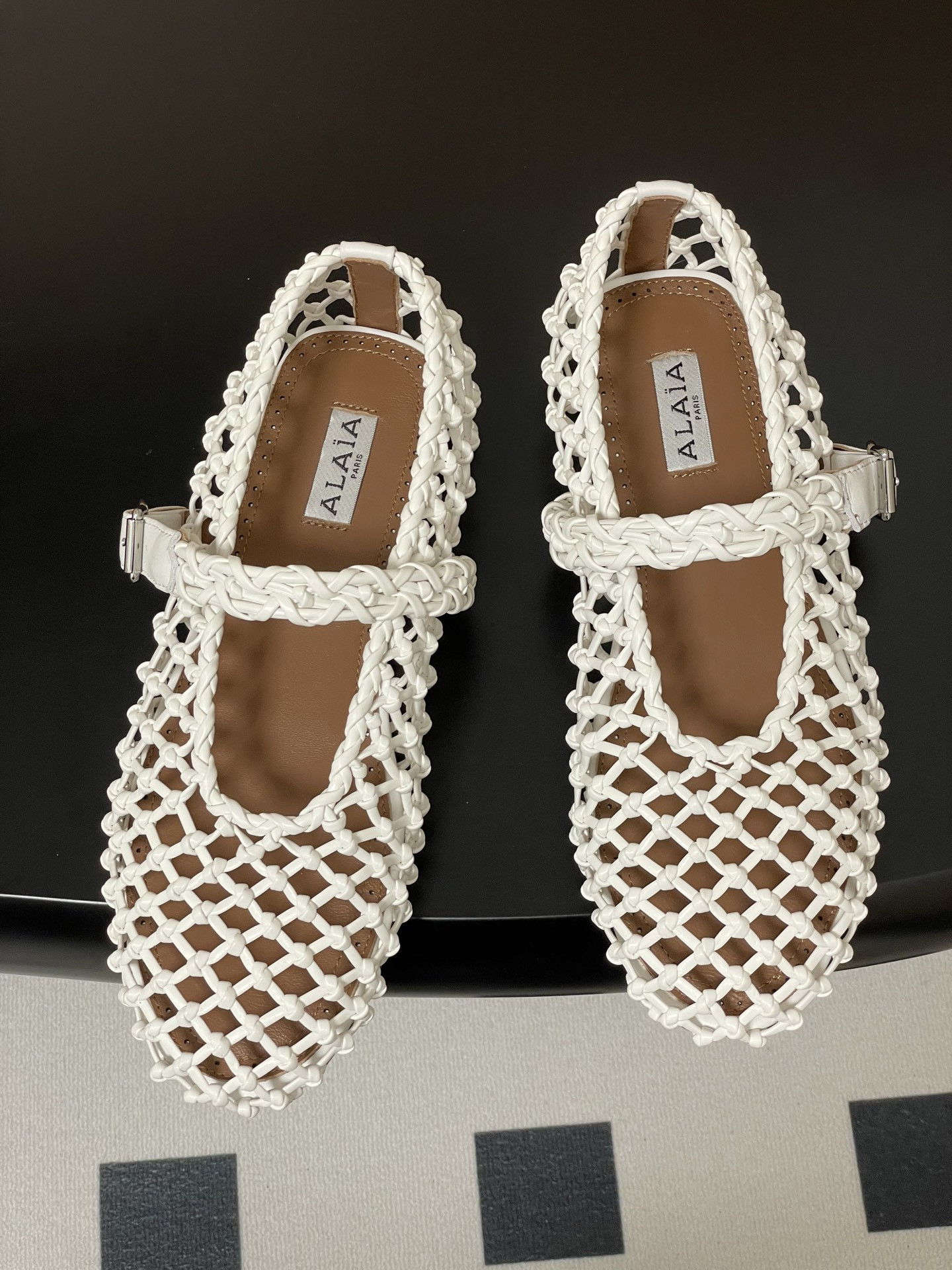 UA Alaïa BRAIDED BALLET FLATS(Customized Size 7-10 days production time)