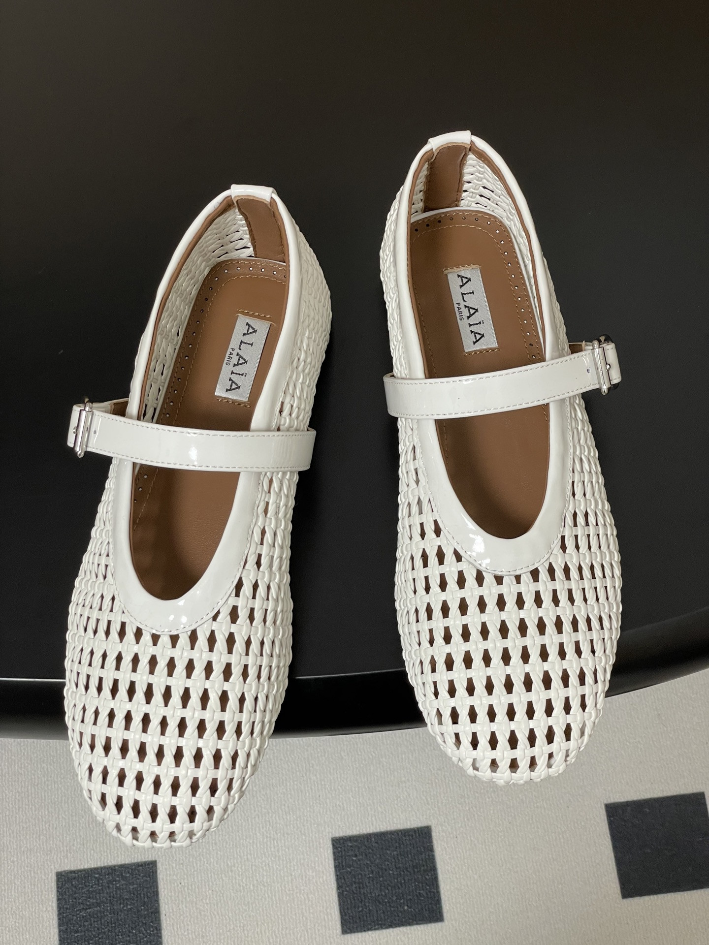 UA Alaïa BRAIDED BALLET FLATS(Customized Size 7-10 days production time)