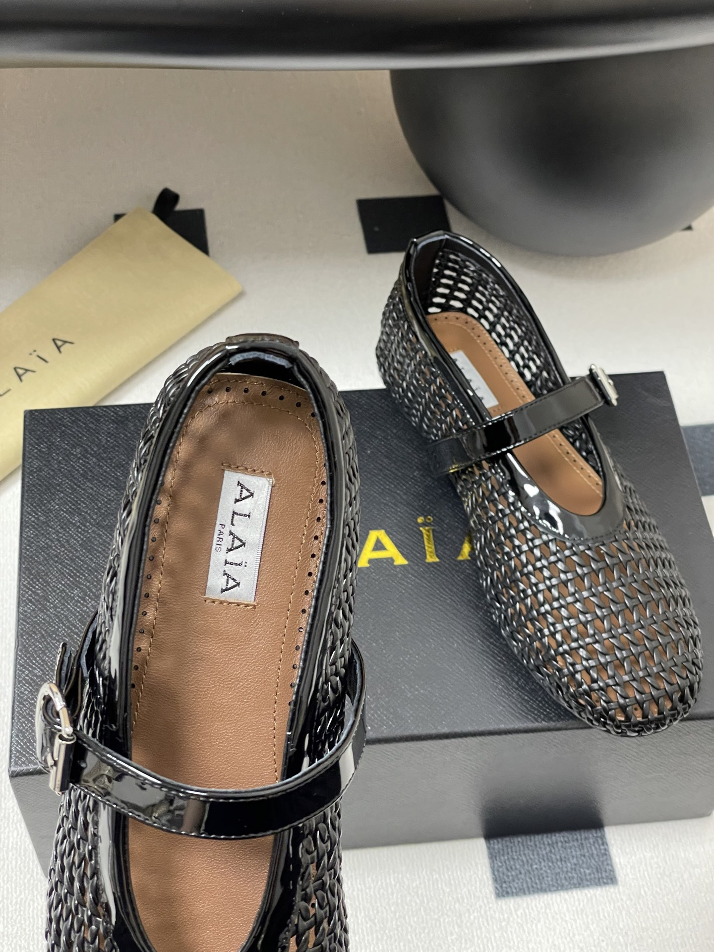 UA Alaïa BRAIDED BALLET FLATS(Customized Size 7-10 days production time)