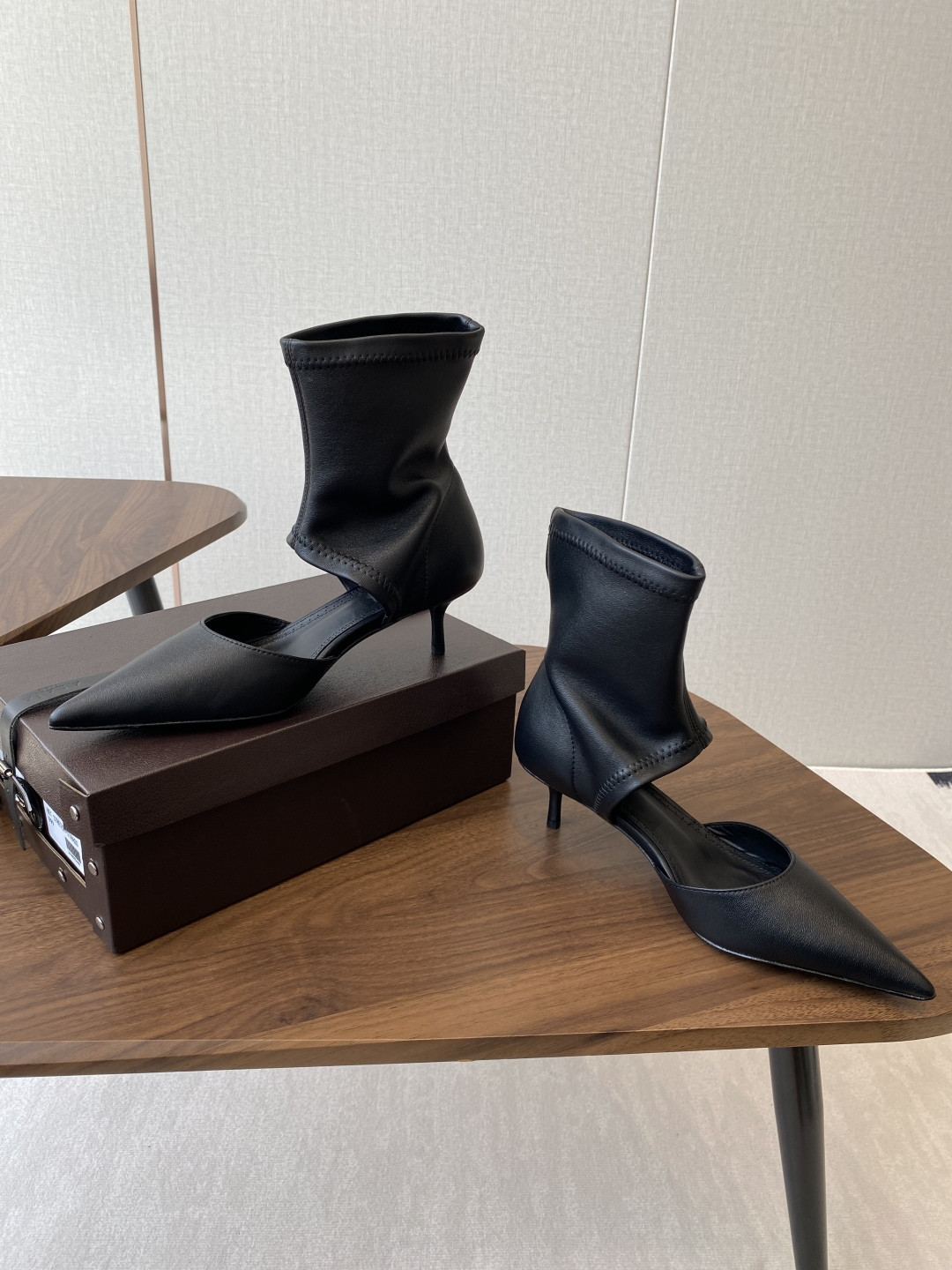 UA ALAÏA LOW BOOTS 5.5cm Heel