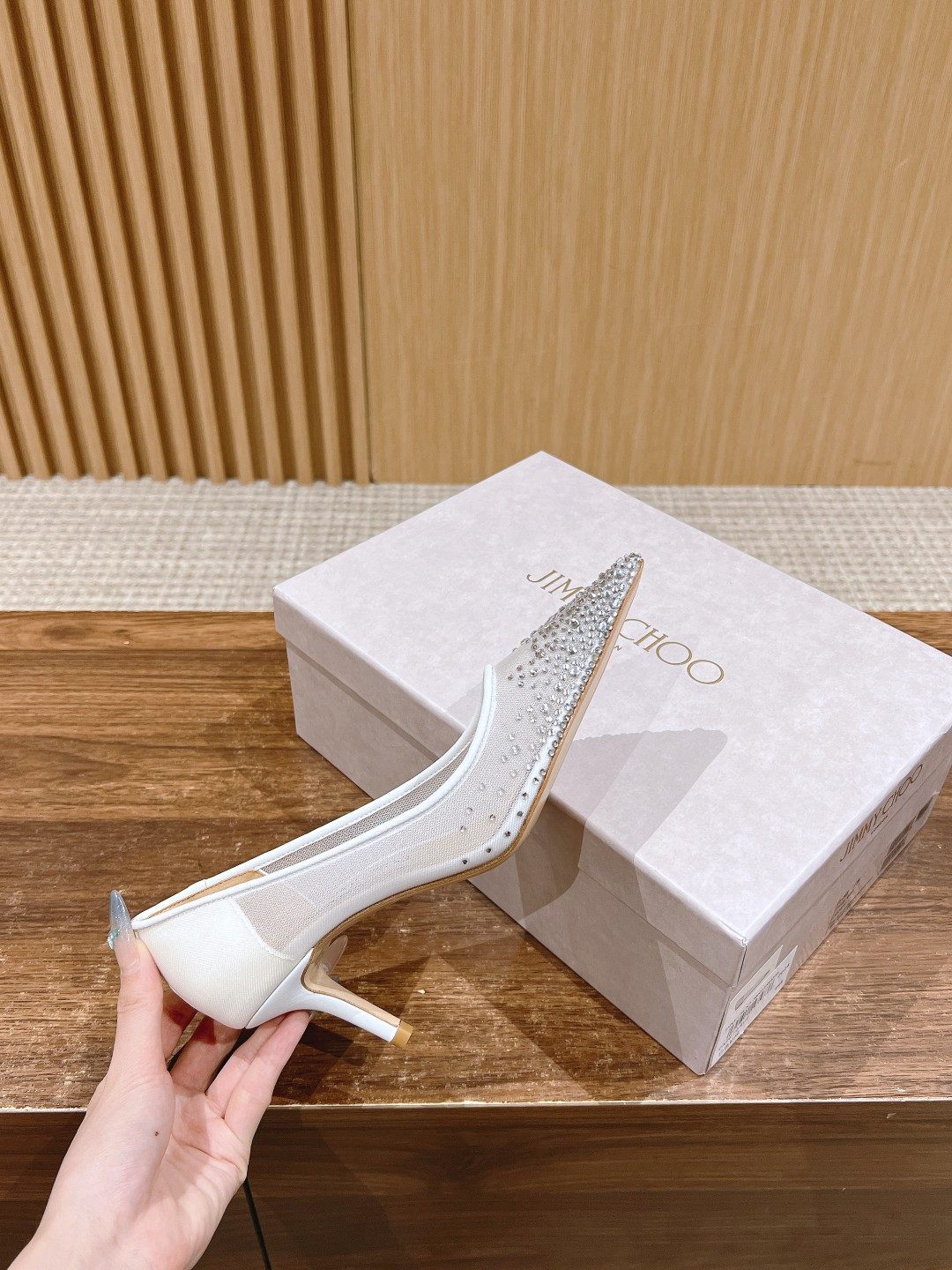 ua Ji*y Ch* pointed pumps 6.5cm
