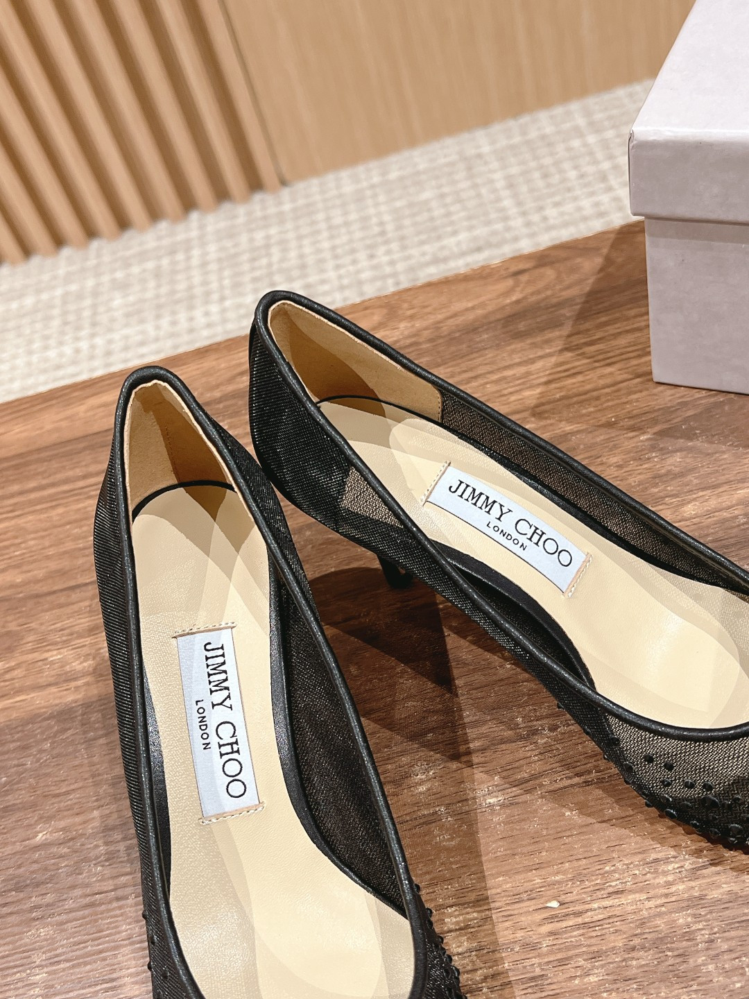 ua Ji*y Ch* pointed pumps 6.5cm
