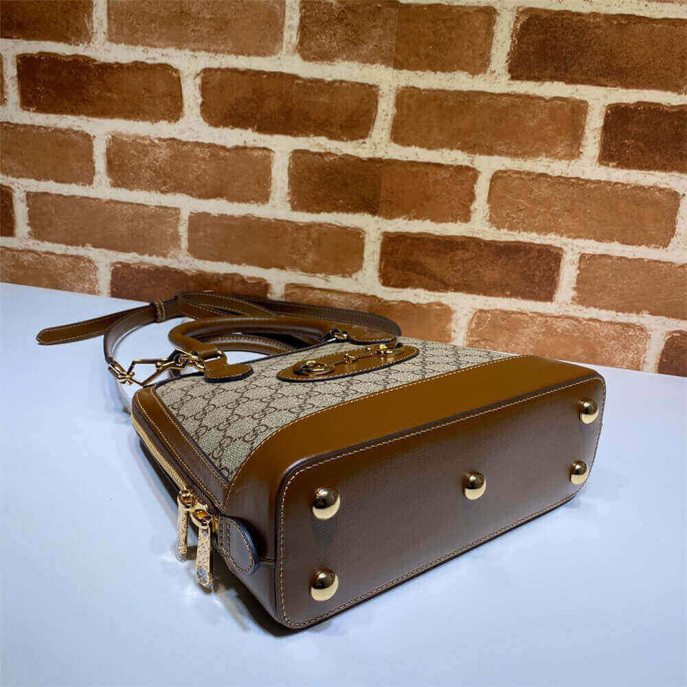 G*u*i horsebit 1955 small top handle bag
