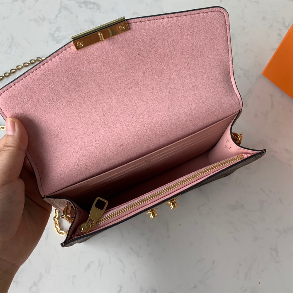 l**is V*t*n croisette chain wallet