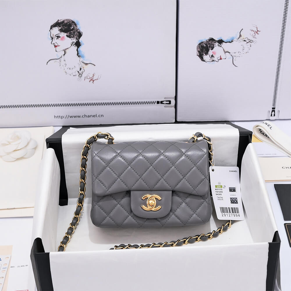 Ch*el mini flap bag