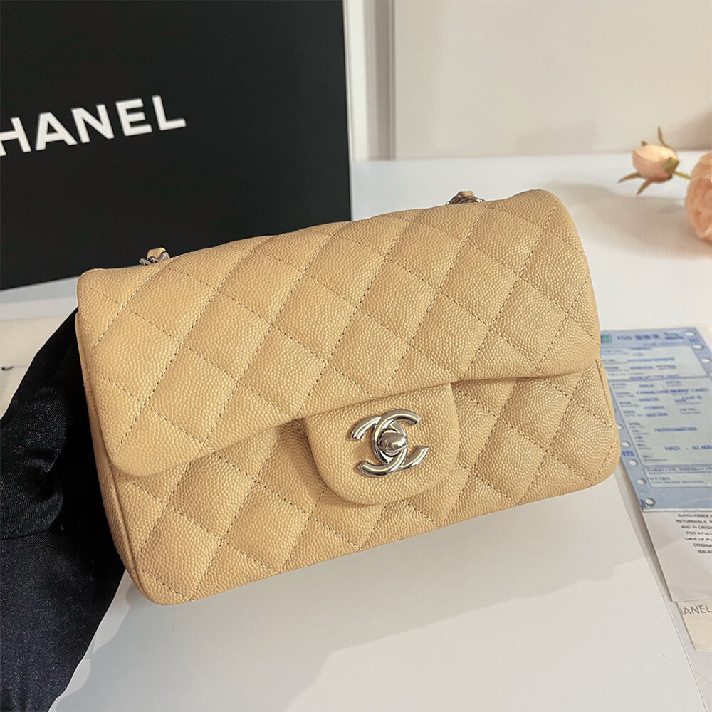 Ch*el mini flap bag
