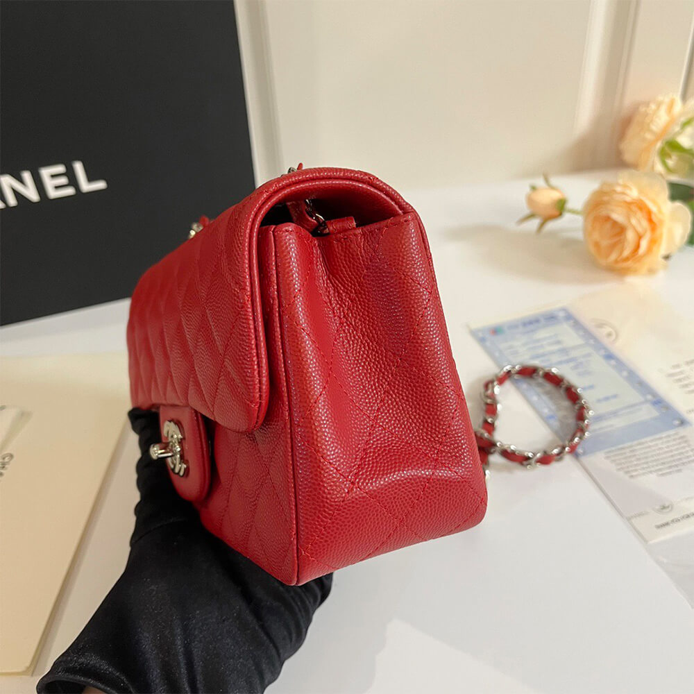 Ch*el mini flap bag