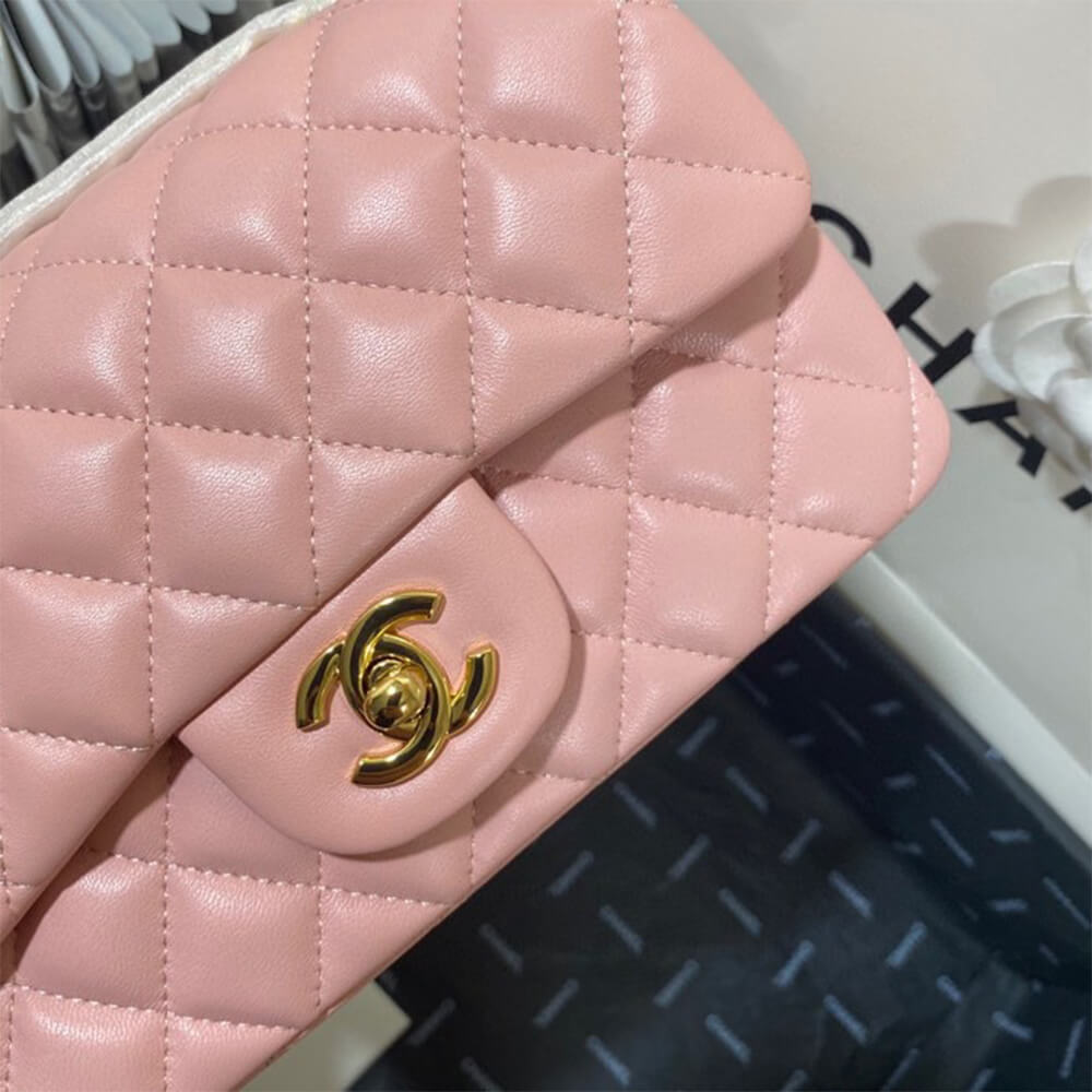 Ch*el mini flap bag